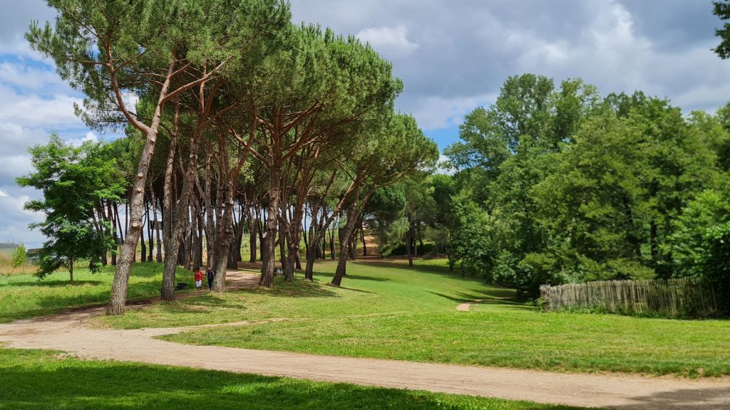 Albi the base of Pratgraussals, a lung of greenery conducive to jogging, hiking, Nordic walking, fitness trail