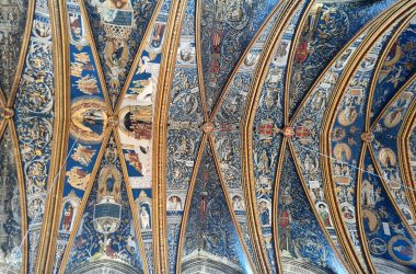Albi, Cathédrale Sainte-Cécile - voûte céleste et peintures renaissance