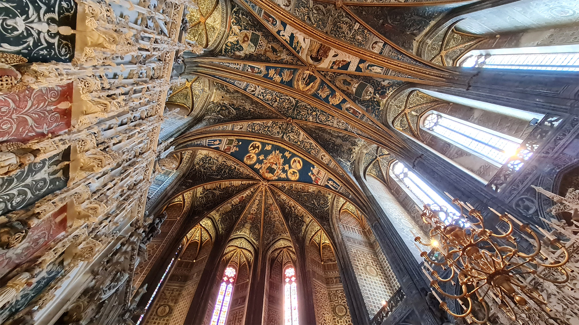 La cathédrale d'Albi, voûte céleste