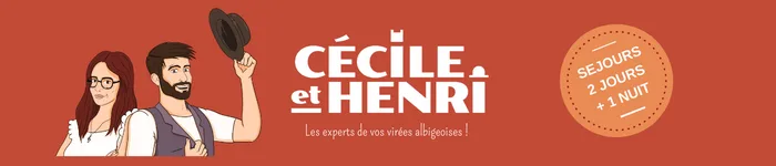Cécile and Henri's trips, great weekend deals in Albi!
