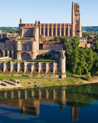 Panoramic view of Albi, the Episcopal City, listed as a UNESCO World Heritage Site in 2010