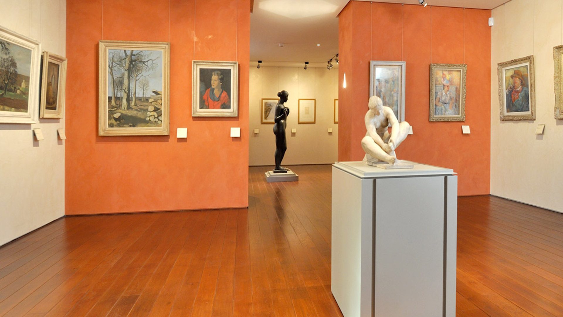 Albi das Toulouse-Lautrec-Museum und seine Galerien für moderne Kunst: die Zeitgenossen von Toulouse-Lautrec