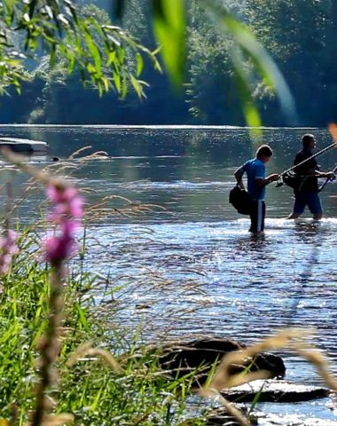 Pesca al riu Tarn a la vall del Tarn