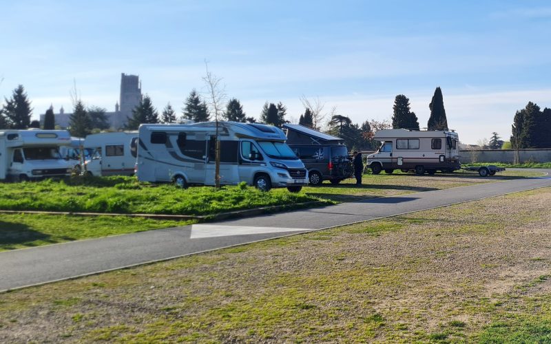 Where to park in Albi for motorhomes: car parks, sani stations