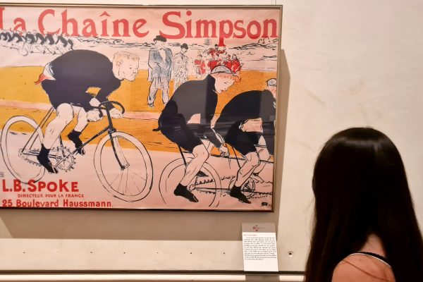 Bezoek aan het Toulouse-Lautrec-museum, postergalerij