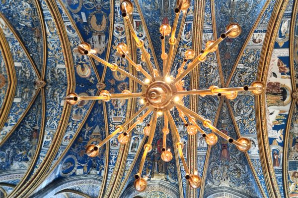 Kathedrale Sainte-Cécile d'Albi – Himmelsgewölbe und Renaissance-Gemälde
