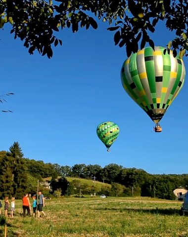 Rund um Albi, Heißluftballonflug - Ségala