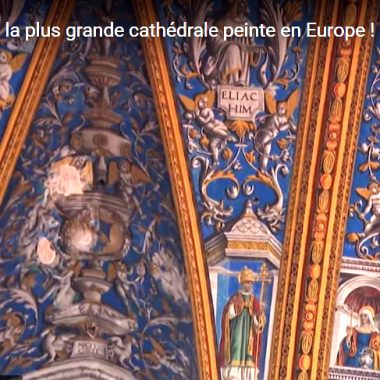 Striking paintings in Albi Cathedral - Roots and Wings, a remarkable report